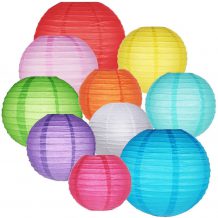 Coloured Paper Lanterns